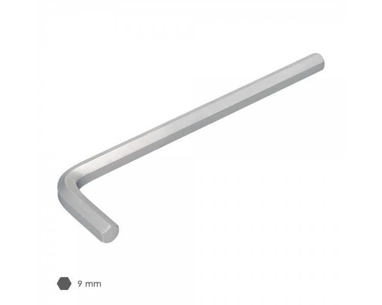 Llave Allen Larga Acero Cromo Vanadio Profesional 9,0 mm. Llave Hexagonal, Llave Allen Taller Mecanica, Llave Allen Bricolaje