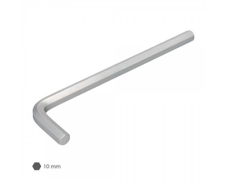 Llave Allen Larga Acero Cromo Vanadio Profesional 10,0 mm. Llave Hexagonal, Llave Allen Taller Mecanica, Llave Allen Bricolaje