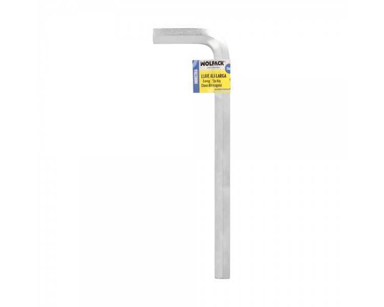 Llave Allen Larga Acero Cromo Vanadio Profesional 10,0 mm. Llave Hexagonal, Llave Allen Taller Mecanica, Llave Allen Bricolaje