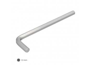 Llave Allen Larga Acero Cromo Vanadio Profesional 12,0 mm. Llave Hexagonal, Llave Allen Taller Mecanica, Llave Allen Bricolaje