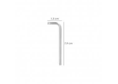 Llave Torx Larga Acero Cromo Vanadio Profesional T06 mm. Llave Estrella, Llave Allen Estrella