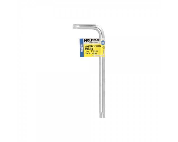 Llave Torx Inviolable Larga Acero Cromo Vanadio Profesional T08 mm. Llave Estrella, Llave Allen Estrella