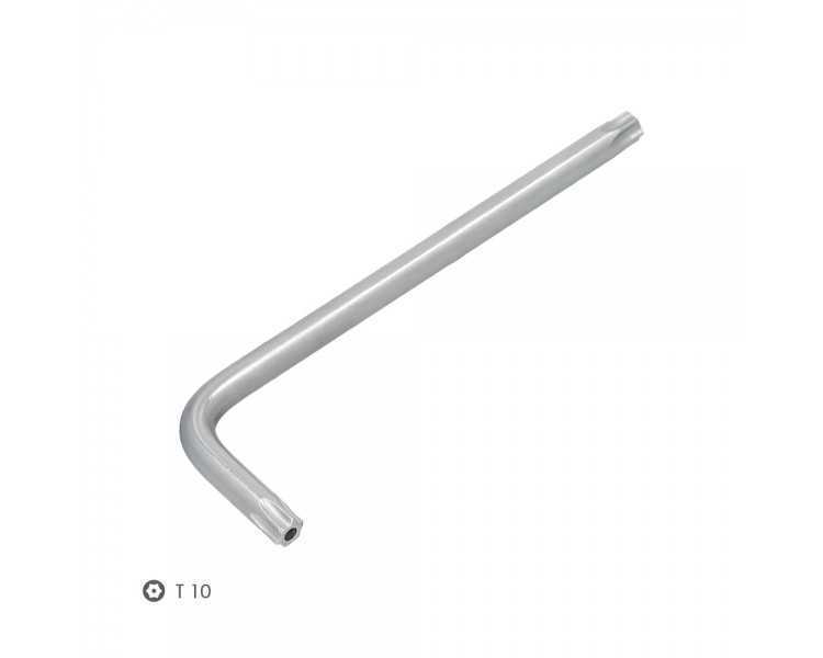 Llave Torx Inviolable Larga Acero Cromo Vanadio Profesional T10 mm. Llave Estrella, Llave Allen Estrella