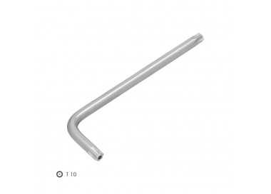 Llave Torx Inviolable Larga Acero Cromo Vanadio Profesional T10 mm. Llave Estrella, Llave Allen Estrella