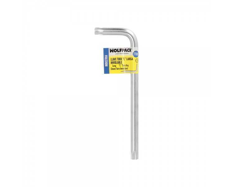 Llave Torx Inviolable Larga Acero Cromo Vanadio Profesional T10 mm. Llave Estrella, Llave Allen Estrella