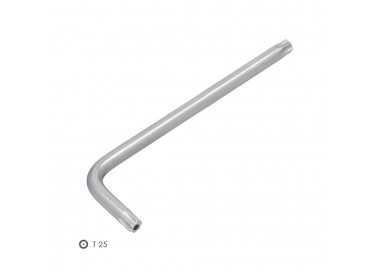 Llave Torx Inviolable Larga Acero Cromo Vanadio Profesional T25 mm. Llave Estrella, Llave Allen Estrella
