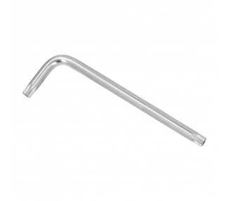 Llave Torx Inviolable Larga Acero Cromo Vanadio Profesional T30 mm. Llave Estrella, Llave Allen Estrella
