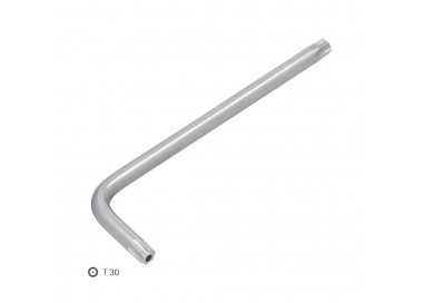 Llave Torx Inviolable Larga Acero Cromo Vanadio Profesional T30 mm. Llave Estrella, Llave Allen Estrella