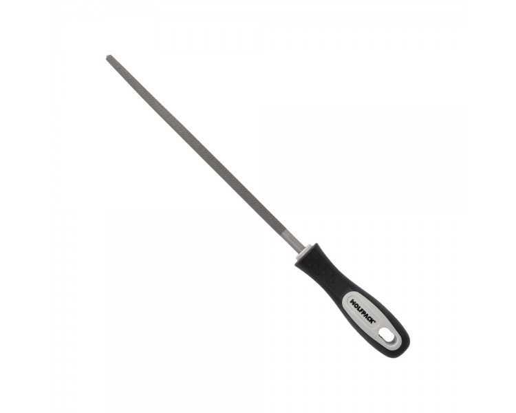 Lima Con Mango Redonda Entrefina  8"