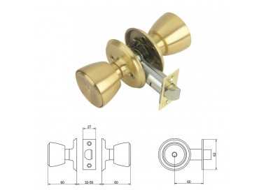 Pomo MCM 510 Latonado Entrada 60 mm.