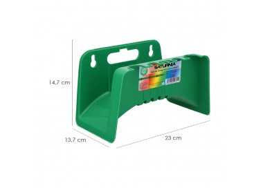 Soporte Para Mangueras De Jardín. Fijación a la  Pared. Realizado en Plastico