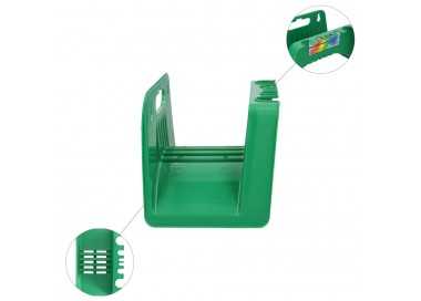 Soporte Para Mangueras De Jardín. Fijación a la  Pared. Realizado en Plastico