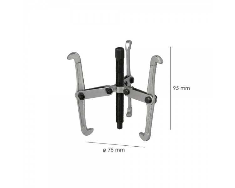 Extractores Interiores / Exteriores 3 Brazos Ø 75 mm. / 3" Extractor Paralelo, Extractor Rodamientos, Extractor Engranajes