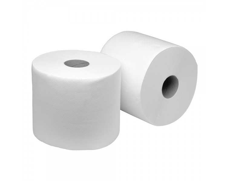 Papel Secamanos 650 Servicios (Pack 2 Rollos) Apto Uso Alimentario Doble Capa Celusosa 100%