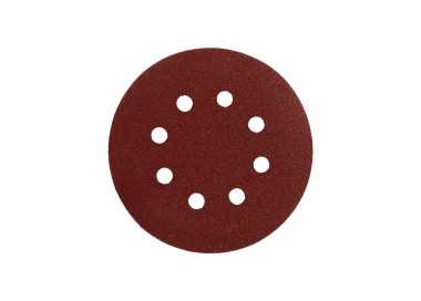 Lija recambio velcro disco Ø 125 mm. con agujeros grano 240 (10 Piezas)