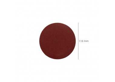 Lija recambio velcro disco Ø 125 mm. con agujeros grano 240 (10 Piezas)
