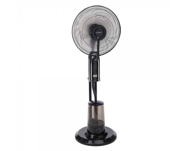 Ventilador Nebulizador, 3 Aspas de Gran Tamaño Ø 40 cm. Motor Cobre 75 Watt. Temporizador, Mando a Distancia Ventilador Con Agua