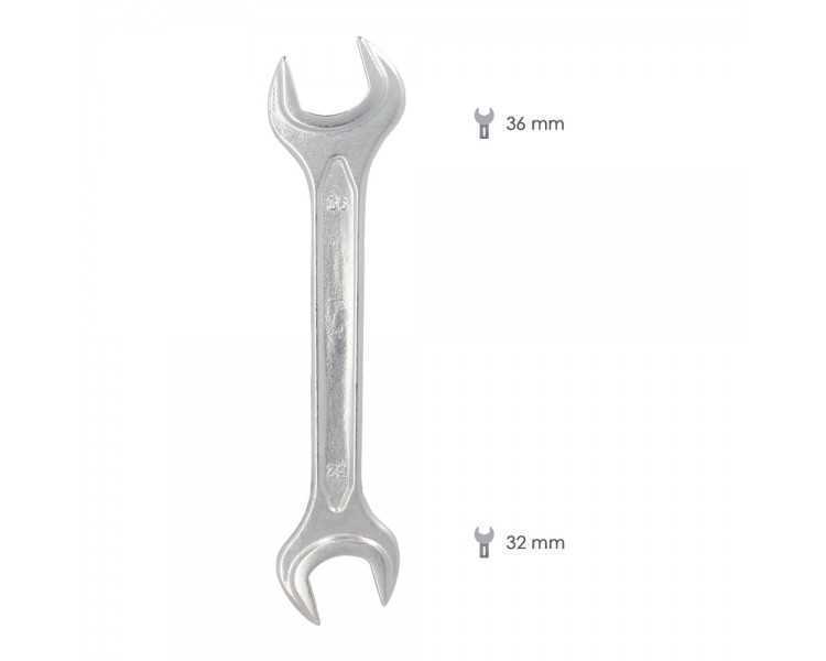 Llave Fija Plus Acero Cromo Vanadio 32x36 DIN 3110. Llave Fija, Llave Fija Doble