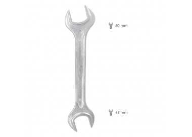 Llave Fija Plus Acero Cromo Vanadio 46x50 DIN 3110. Llave Fija, Llave Fija Doble
