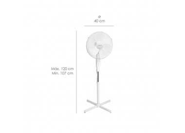 Ventilador Maurer Pie 123 cm. de Alto