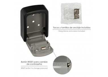 Caja De Seguridad Para Llaves Con Codigo, 4 Digitos. Caja Llaves, Caja Llaves Calle, Caja De Llaves Pared, Caja De Llaves Codigo