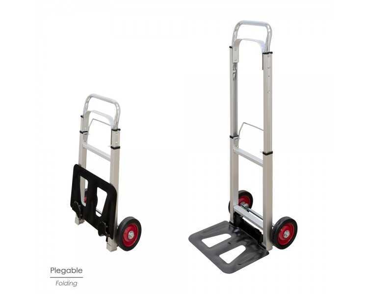 Carretilla Plegable Aluminio Plegable 90 kg.