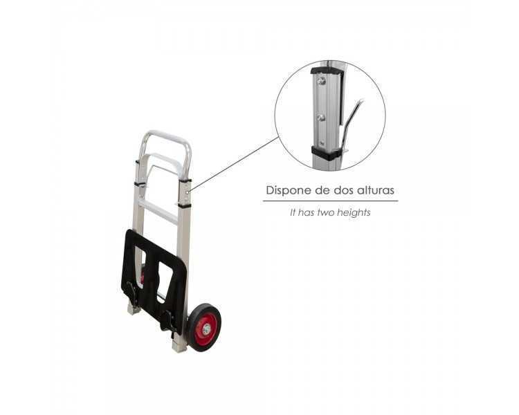 Carretilla Plegable Aluminio Plegable 90 kg.