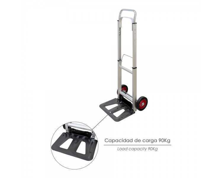 Carretilla Plegable Aluminio Plegable 90 kg.