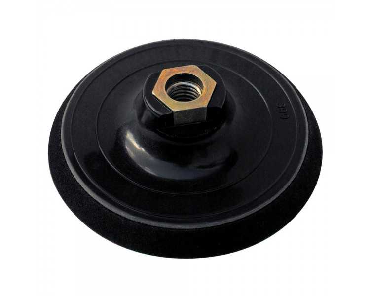 Plato Amoladora Nylon Con Velcro Ø 178 mm. Anclaje Rosca M14