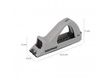 Rascador Para Escayola 140x40 mm. Escofina Escayola, Cepillo Escayola, Escofina Yeso, Rascador Yeso, Cepillo Surform Yeso
