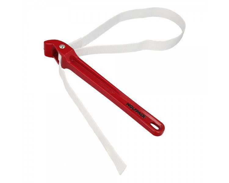 Llave Cinta Nylon Aluminio 30 cm.  Cinta De 98 cm. Llave De Filtro Aceite, Llave Para Tubos, Llave Aflojatodo, Llave De Correa.