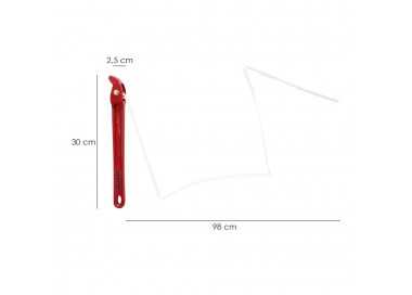 Llave Cinta Nylon Aluminio 30 cm.  Cinta De 98 cm. Llave De Filtro Aceite, Llave Para Tubos, Llave Aflojatodo, Llave De Correa.