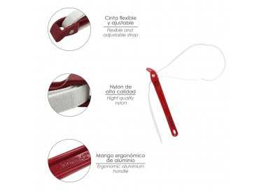 Llave Cinta Nylon Aluminio 30 cm.  Cinta De 98 cm. Llave De Filtro Aceite, Llave Para Tubos, Llave Aflojatodo, Llave De Correa.