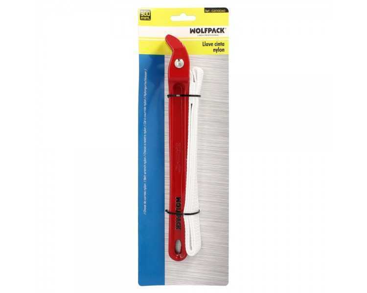 Llave Cinta Nylon Aluminio 30 cm.  Cinta De 98 cm. Llave De Filtro Aceite, Llave Para Tubos, Llave Aflojatodo, Llave De Correa.