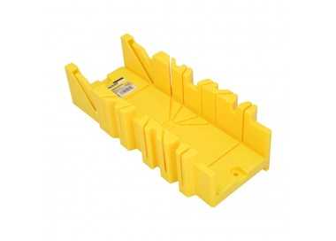 Guia Ingletes Plastico 10,5x 30 cm. Caja Ingletes, Caja Sierra Ingletadora, Guia Ingletadora. 3 Angulos
