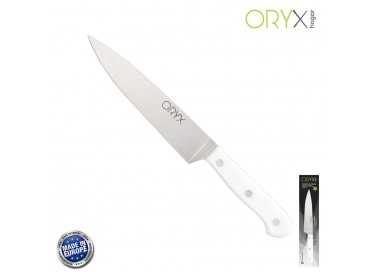Cuchillo Husky Verduras 15 cm. Hoja Acero Inoxidable, Cuchillo Verduras, Cuchillo Cortar Verduras Mango Ergonomico Blanco