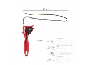 Llave Cinta Abretodo Ø 5 A Ø 16 cm. cinta Caucho Reforzado. Llave Filtros, Llave Tubos, Llave Tuberias, Llave Tapas,