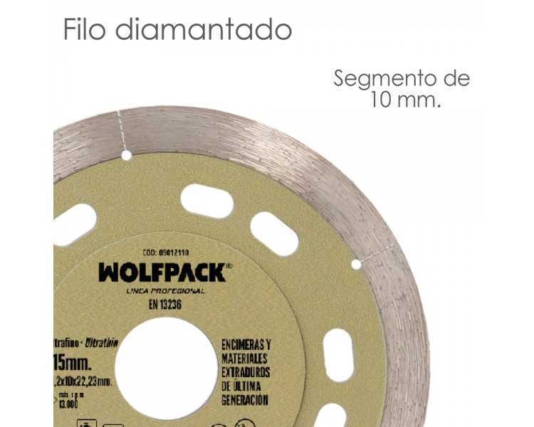 Disco Diamante Ø 115 mm. Materiales de Ultima Generación. Segmento de 10 mm.