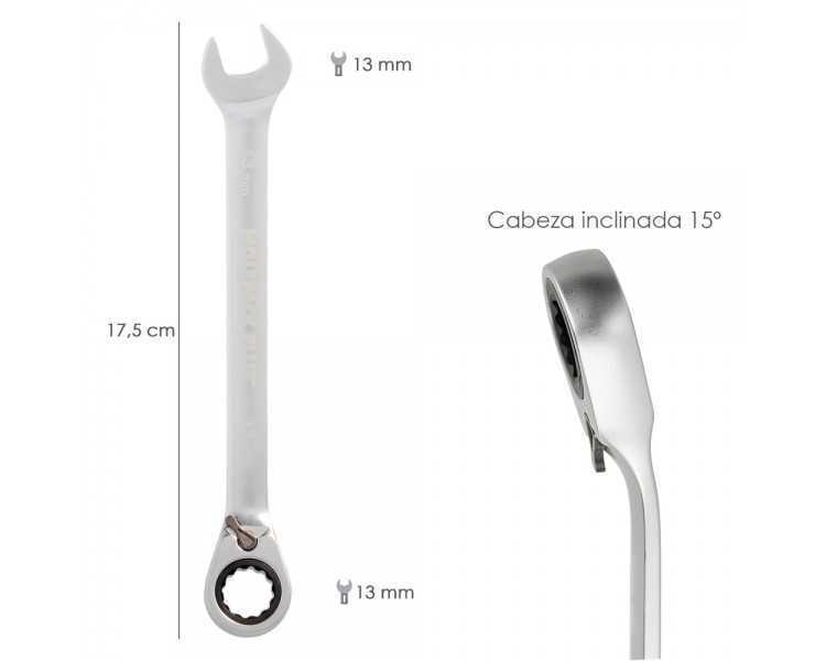 Llave Combinada Con Carraca 17 mm. DIN 3113