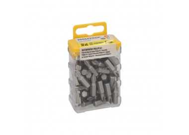 Puntas Destornillador Phillips Nº 1 (50 Piezas). Acero S2 al Cromo Vanadio. Puntas Hexagonales, Destorpuntas,