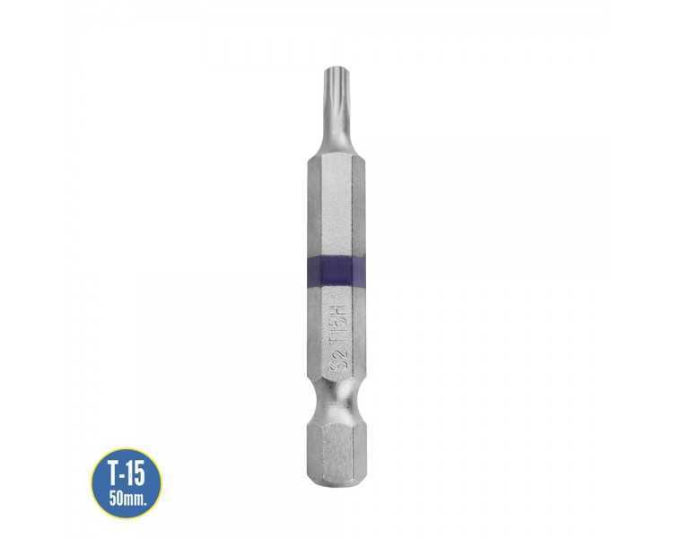 Puntas Largas Destornillador Torx T15 (2 Piezas). Acero S2 al Cromo Vanadio. Puntas Hexagonales, Destorpuntas,