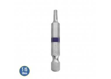 Puntas Largas Destornillador Torx T15 (2 Piezas). Acero S2 al Cromo Vanadio. Puntas Hexagonales, Destorpuntas,