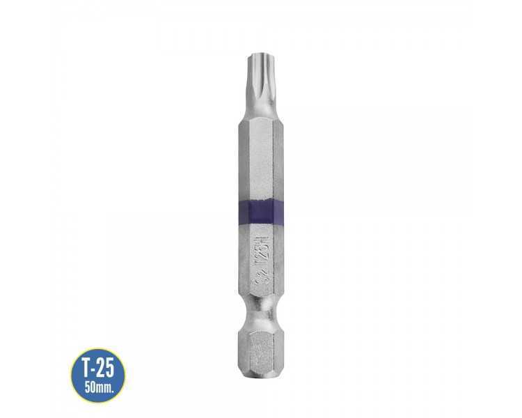 Puntas Largas Destornillador Torx T25 (2 Piezas). Acero S2 al Cromo Vanadio. Puntas Hexagonales, Destorpuntas,