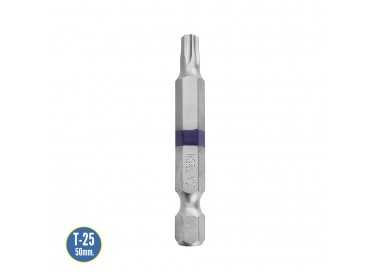 Puntas Largas Destornillador Torx T25 (2 Piezas). Acero S2 al Cromo Vanadio. Puntas Hexagonales, Destorpuntas,