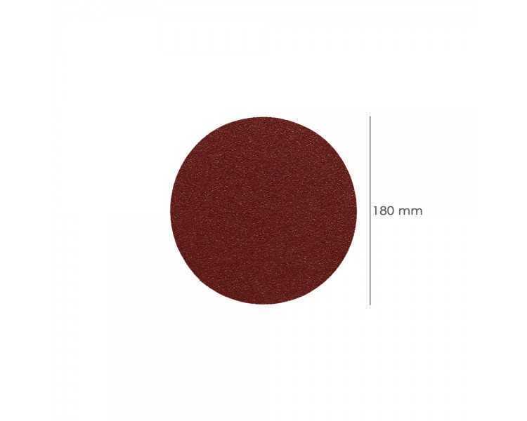 Lija Recambio Velcro Para Amoladora Ø 180 mm. grano 120 (10 Piezas)