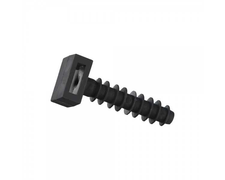 Taco Fijación Brida Nylon Negro 8 mm. (Bolsa 100 Unidades)