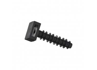 Taco Fijación Brida Nylon Negro 8 mm. (Bolsa 100 Unidades)