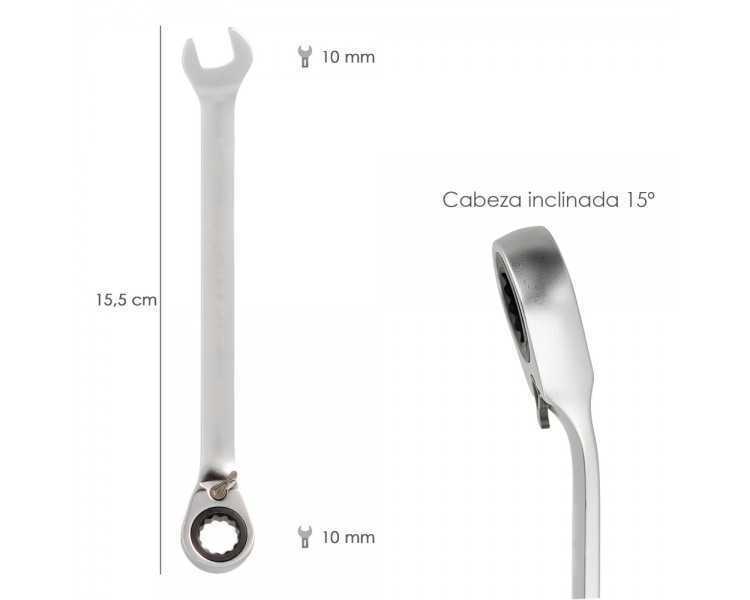 Llave Combinada Con Carraca 10 mm. DIN 3113
