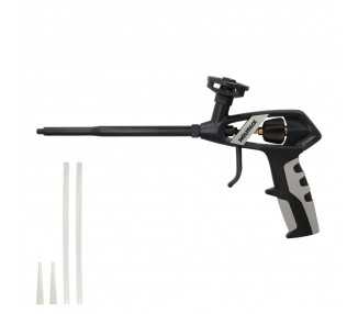 Pistola Para Espuma Poliuretano Recubriemiento Integro PTFE  (Interior y Exterior) Pistola Calafatear, Rellenar, Sellar