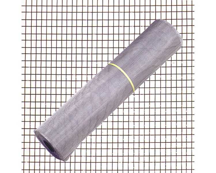 Tela Mosquitera Aluminio 18x14 150  Rollo 30 metros